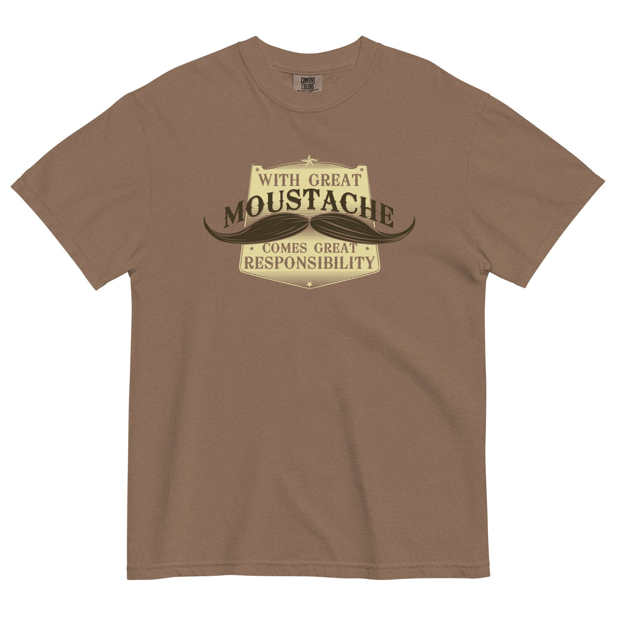 With Great Moustache Men's Relaxed Fit Tee product image 2