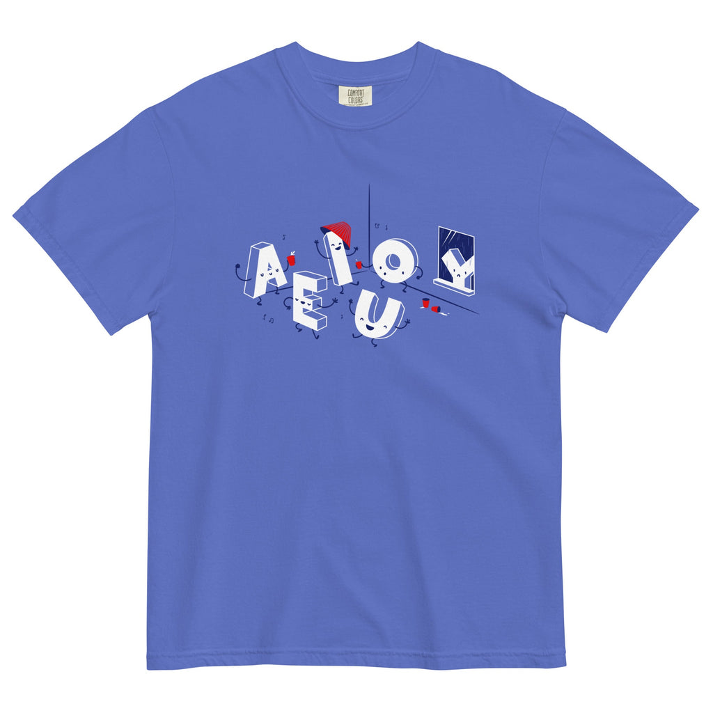 Vowel Party Time Men's Relaxed Fit Tee product image 1