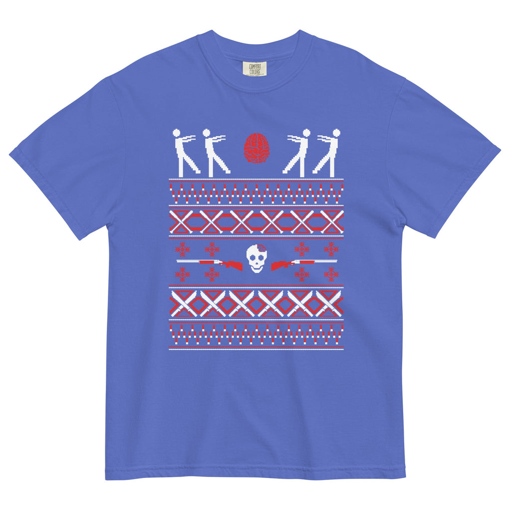 Zombie Christmas Sweater Men's Relaxed Fit Tee product image 3