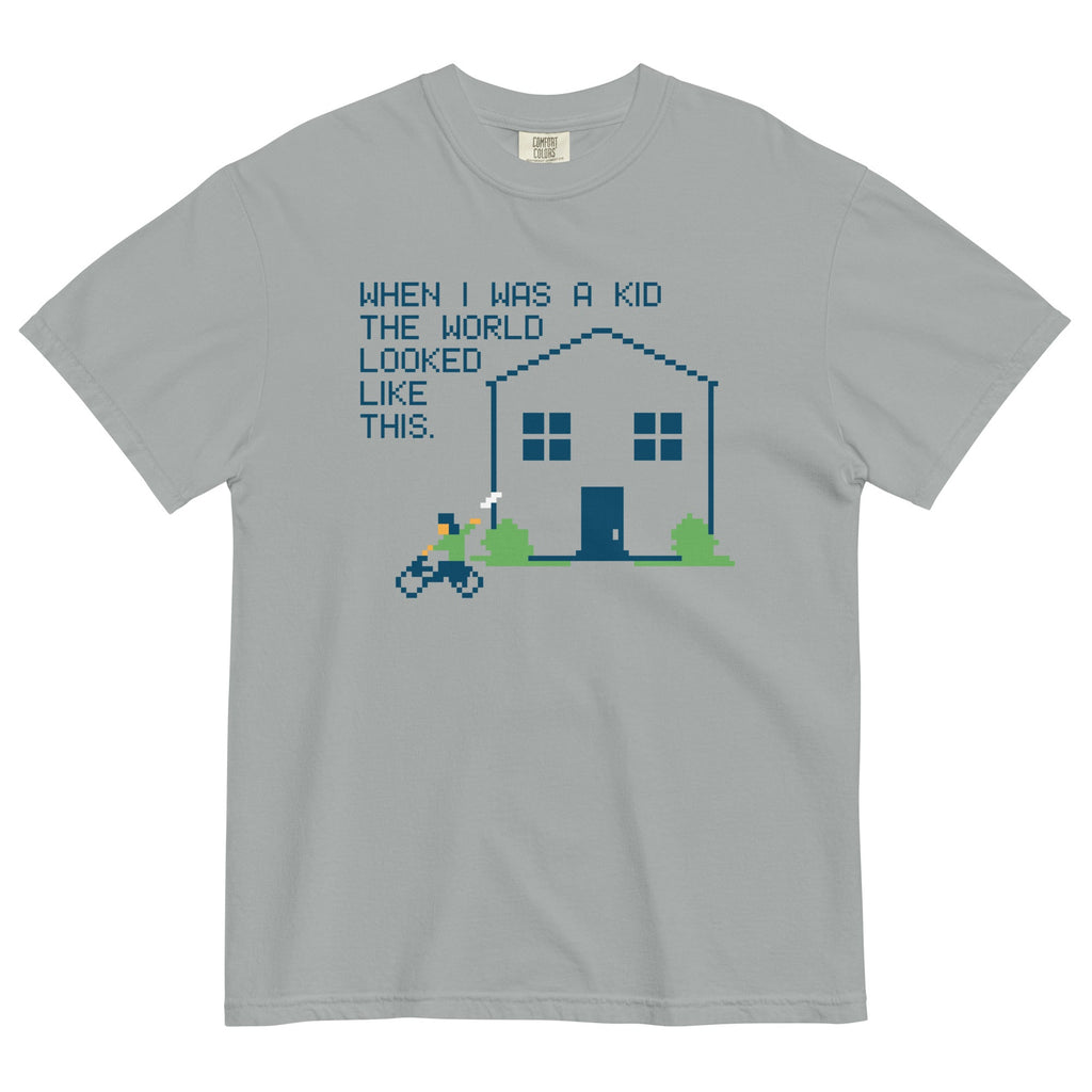 When I Was A Kid The World Men's Relaxed Fit Tee product image 2
