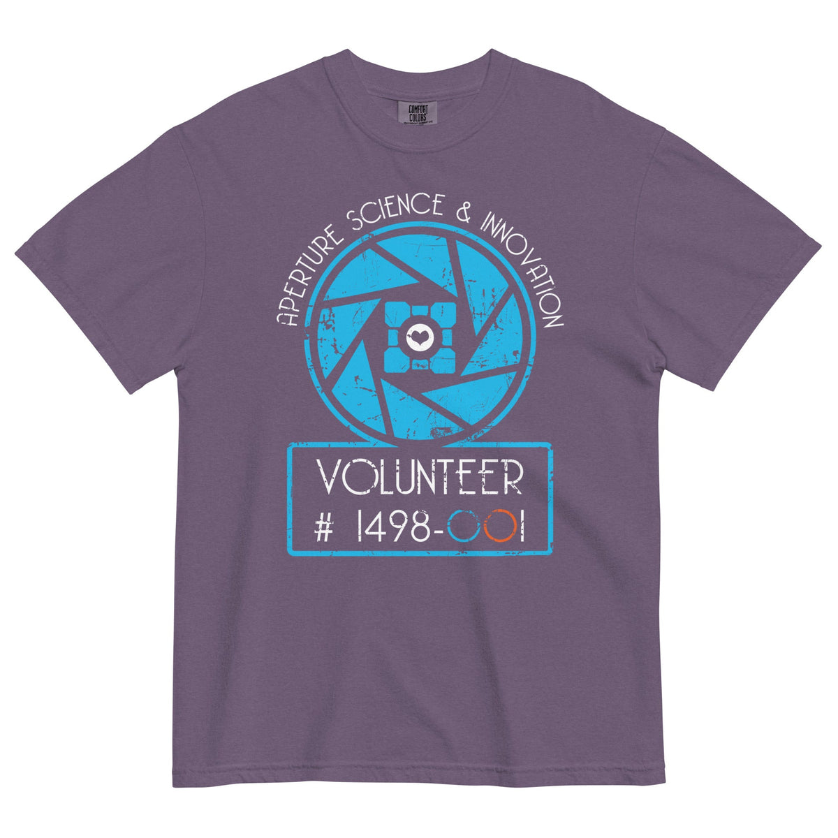 Aperture Science Volunteer Men's Relaxed Fit Tee product image 4