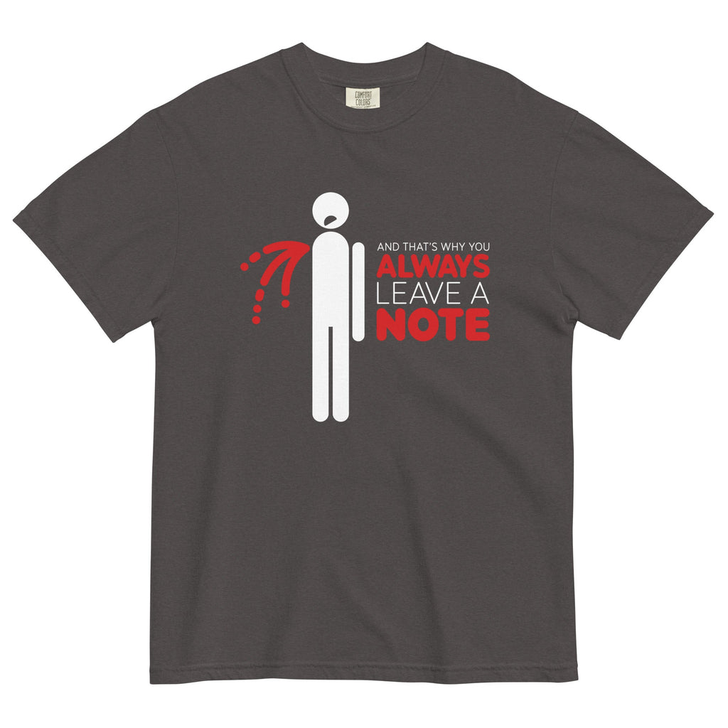 Always Leave A Note Men's Relaxed Fit Tee product image 3