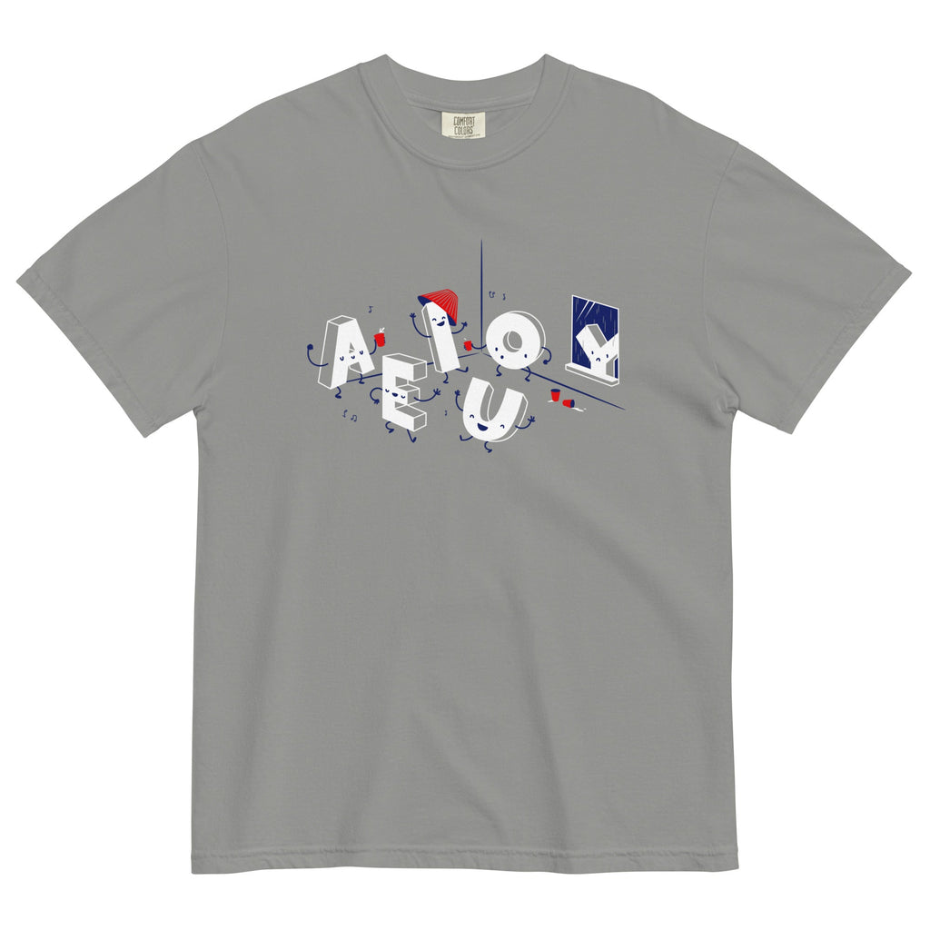 Vowel Party Time Men's Relaxed Fit Tee product image 5