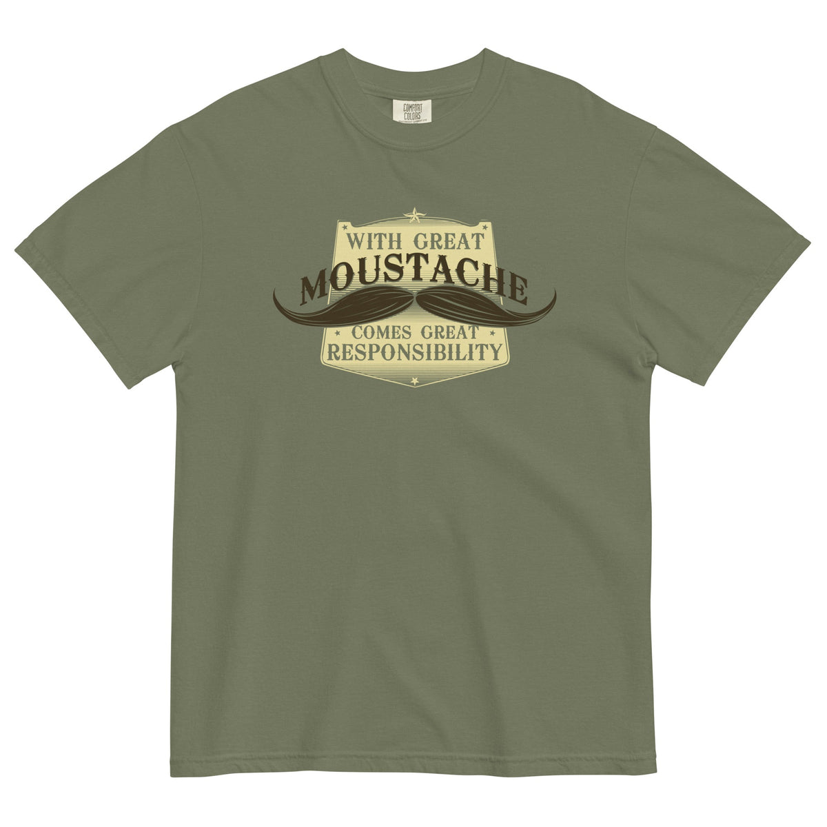 With Great Moustache Men's Relaxed Fit Tee product image 1