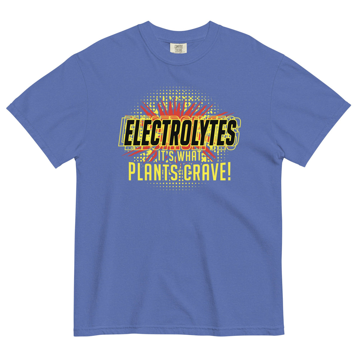 Electrolytes, It's What Plants Crave! Men's Relaxed Fit Tee product image 4