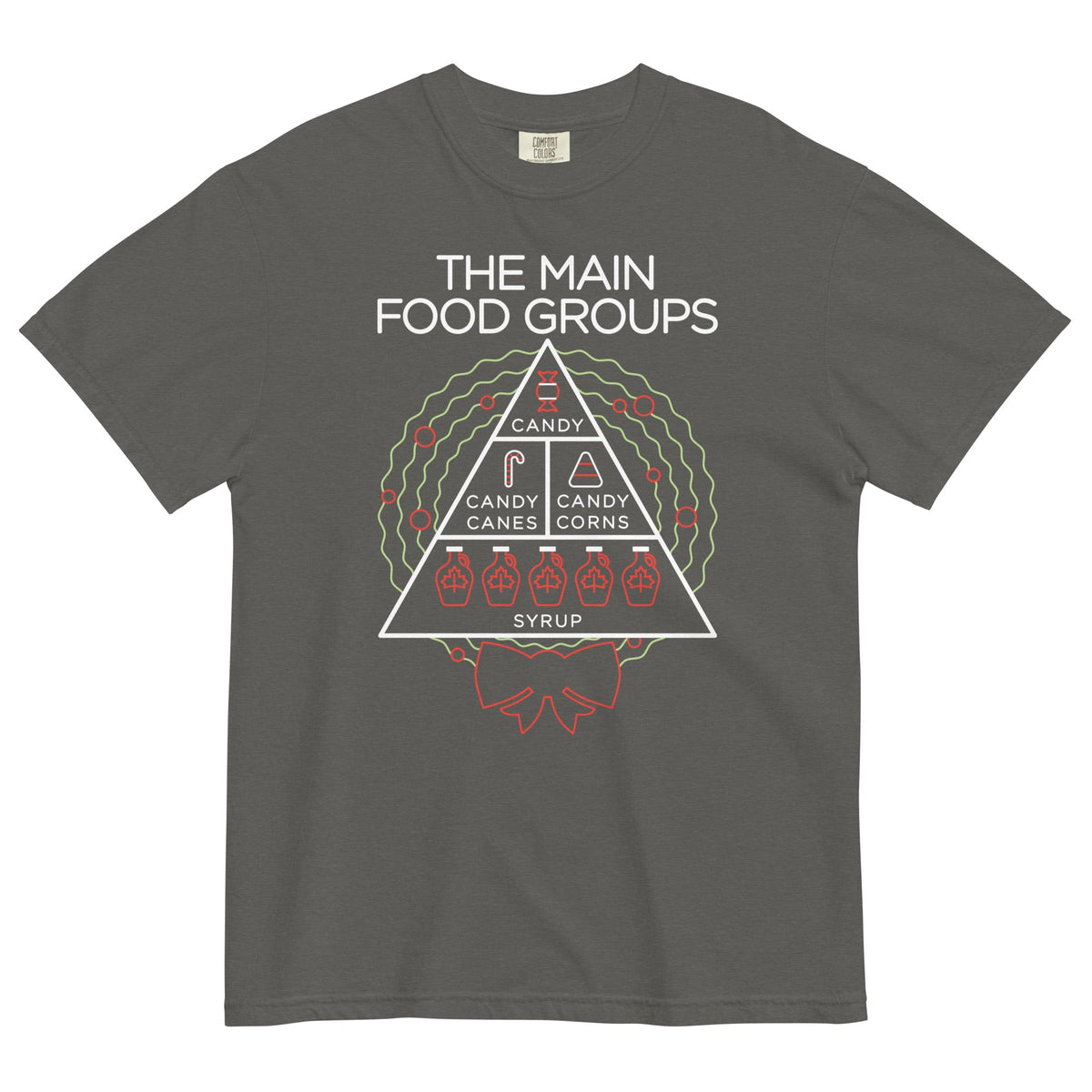 The Main Food Groups Men's Relaxed Fit Tee product image 1