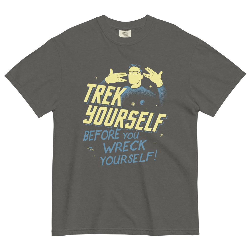 Trek Yourself Before You Wreck Men's Relaxed Fit Tee product image 4