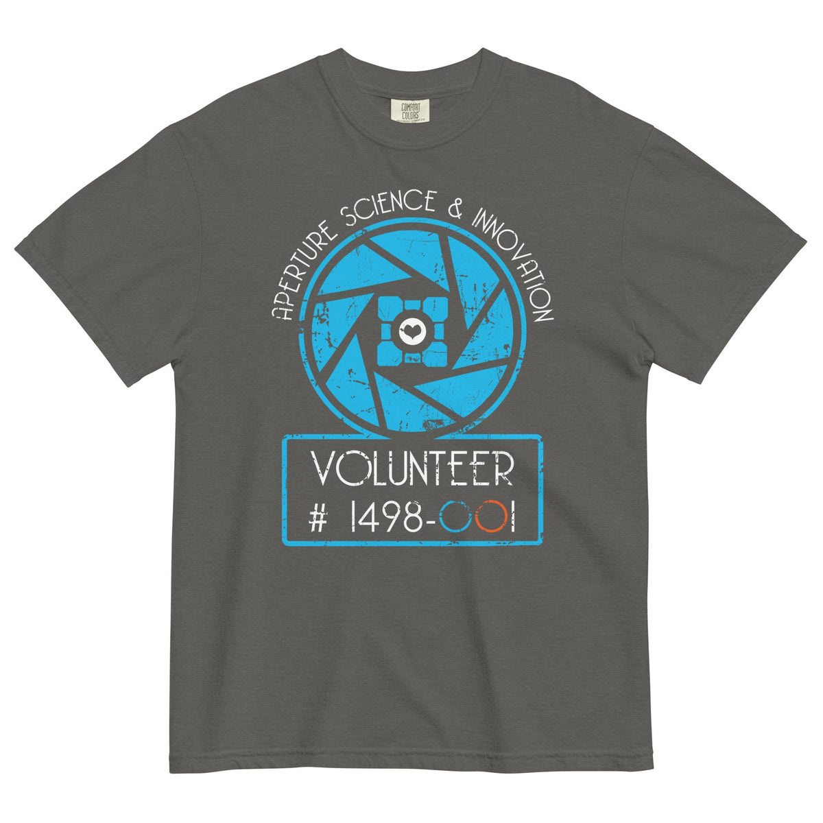 Aperture Science Volunteer Men's Relaxed Fit Tee product image 3