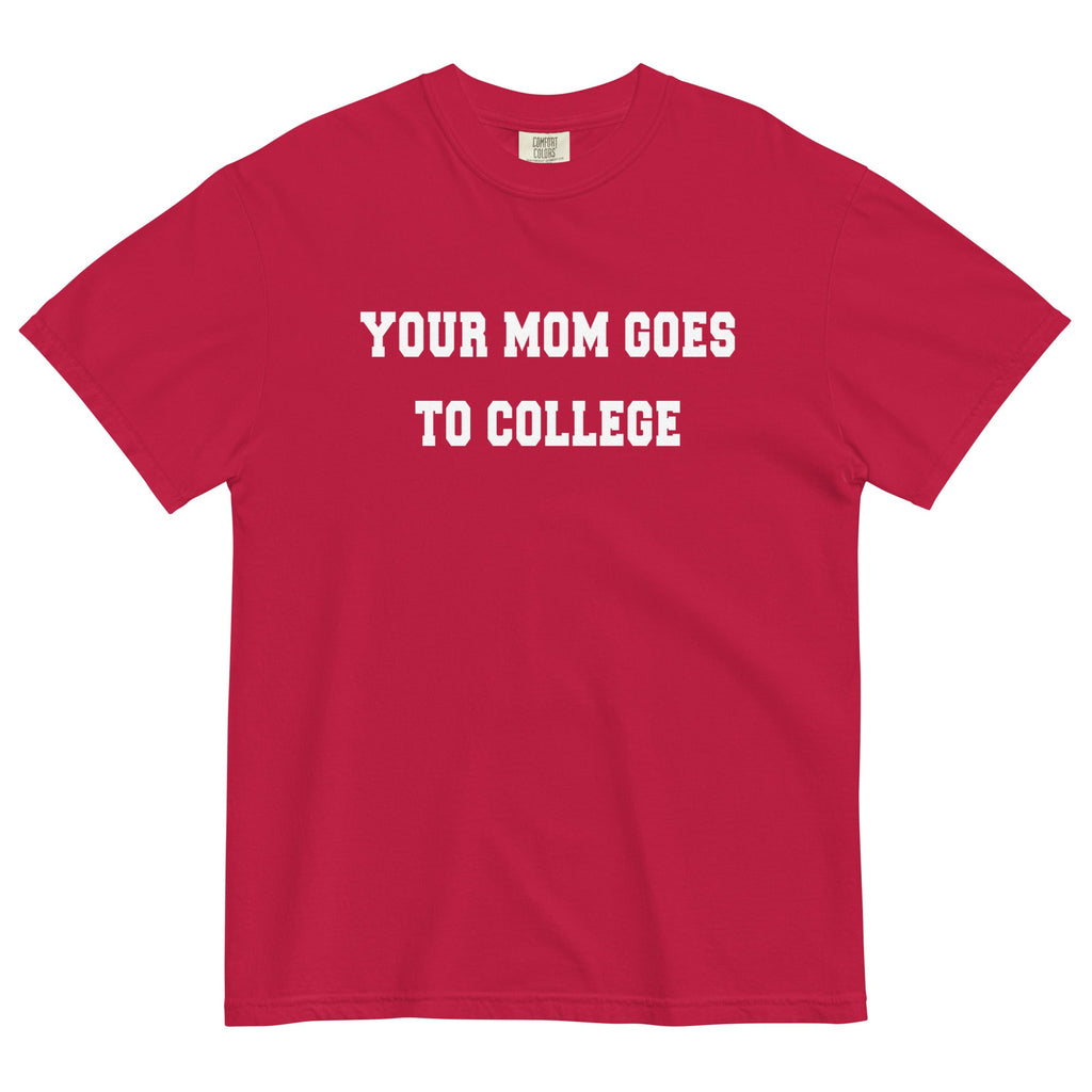 Your Mom Goes To College Men's Relaxed Fit Tee product image 3