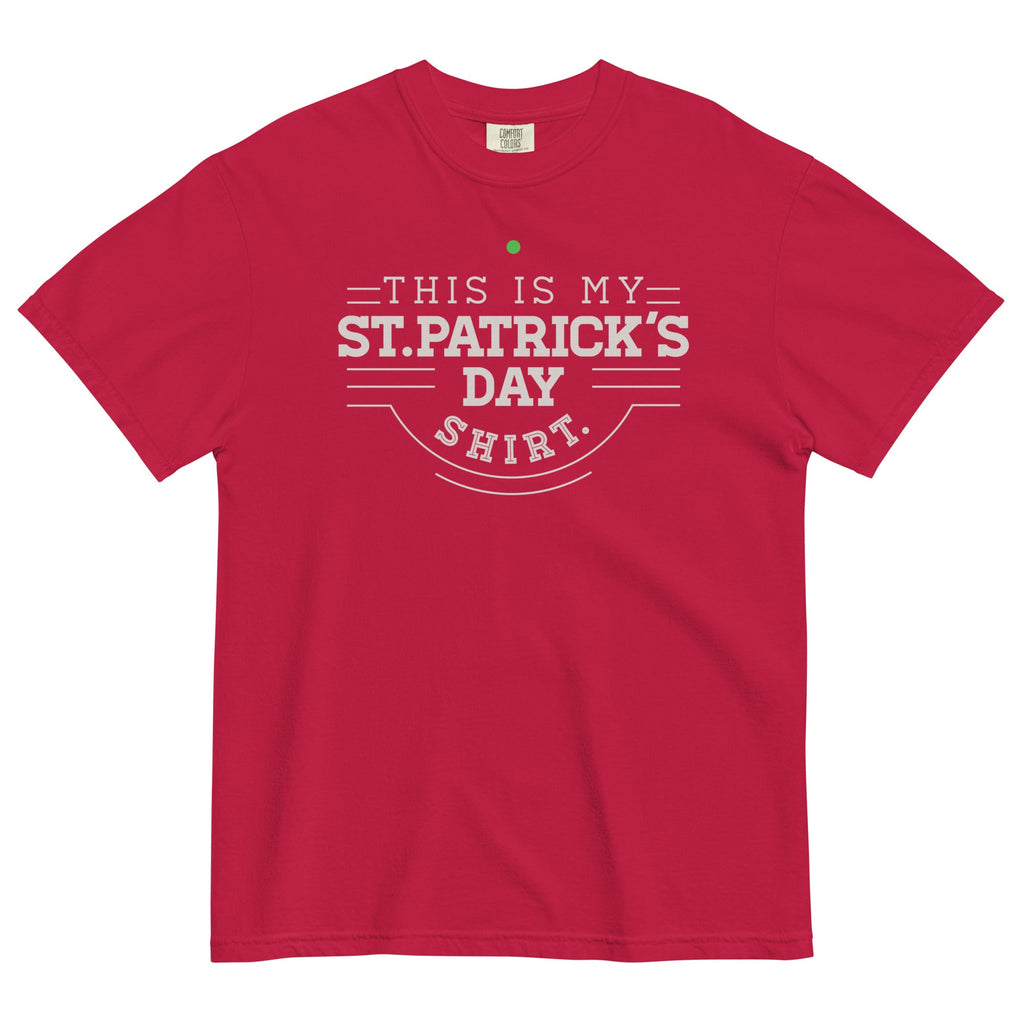 This Is My St. Patrick's Day Shirt Men's Relaxed Fit Tee product image 3