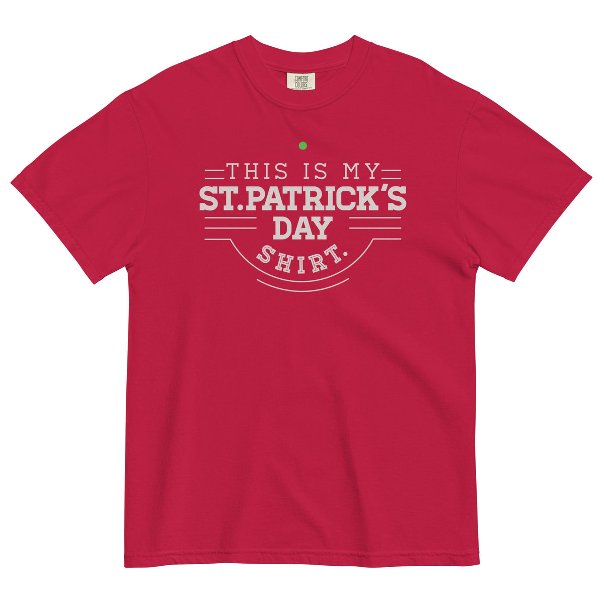 This Is My St. Patrick's Day Shirt Men's Relaxed Fit Tee product image 3