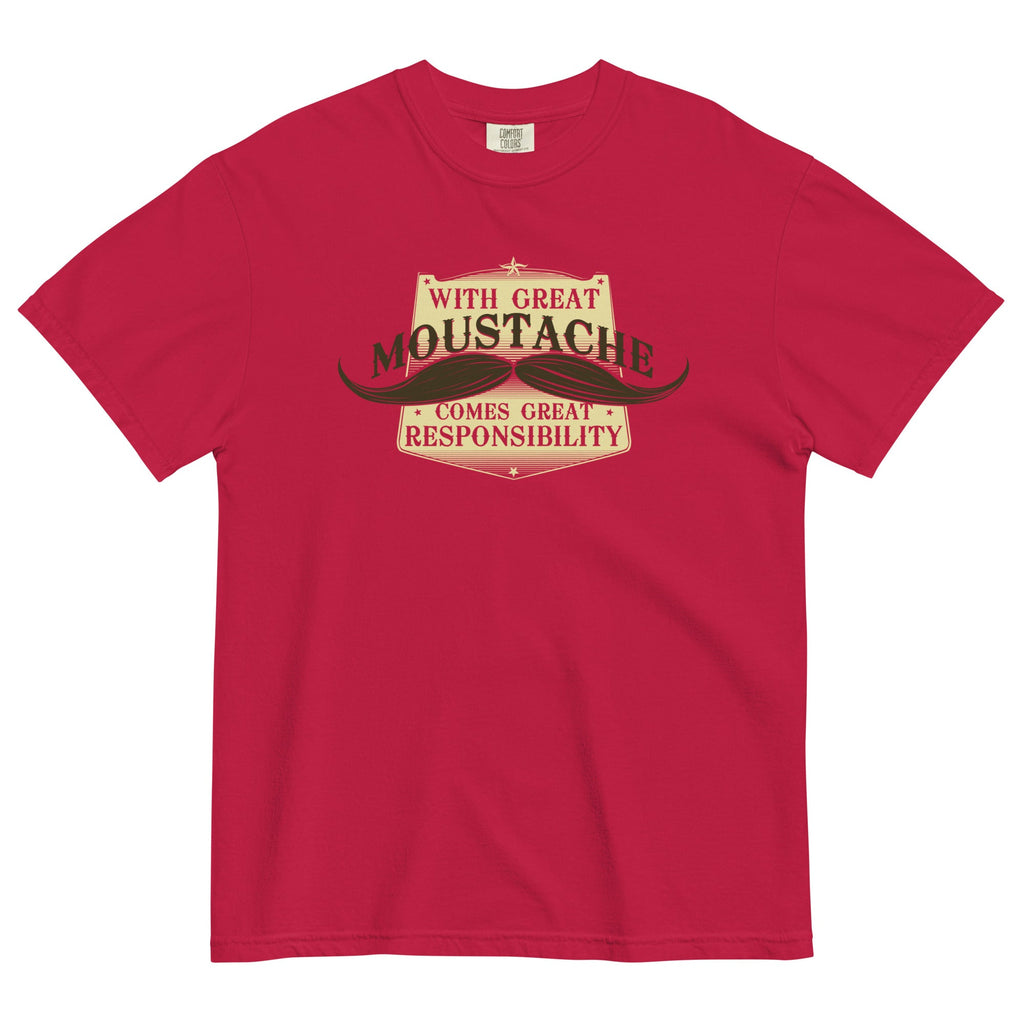 With Great Moustache Men's Relaxed Fit Tee product image 5
