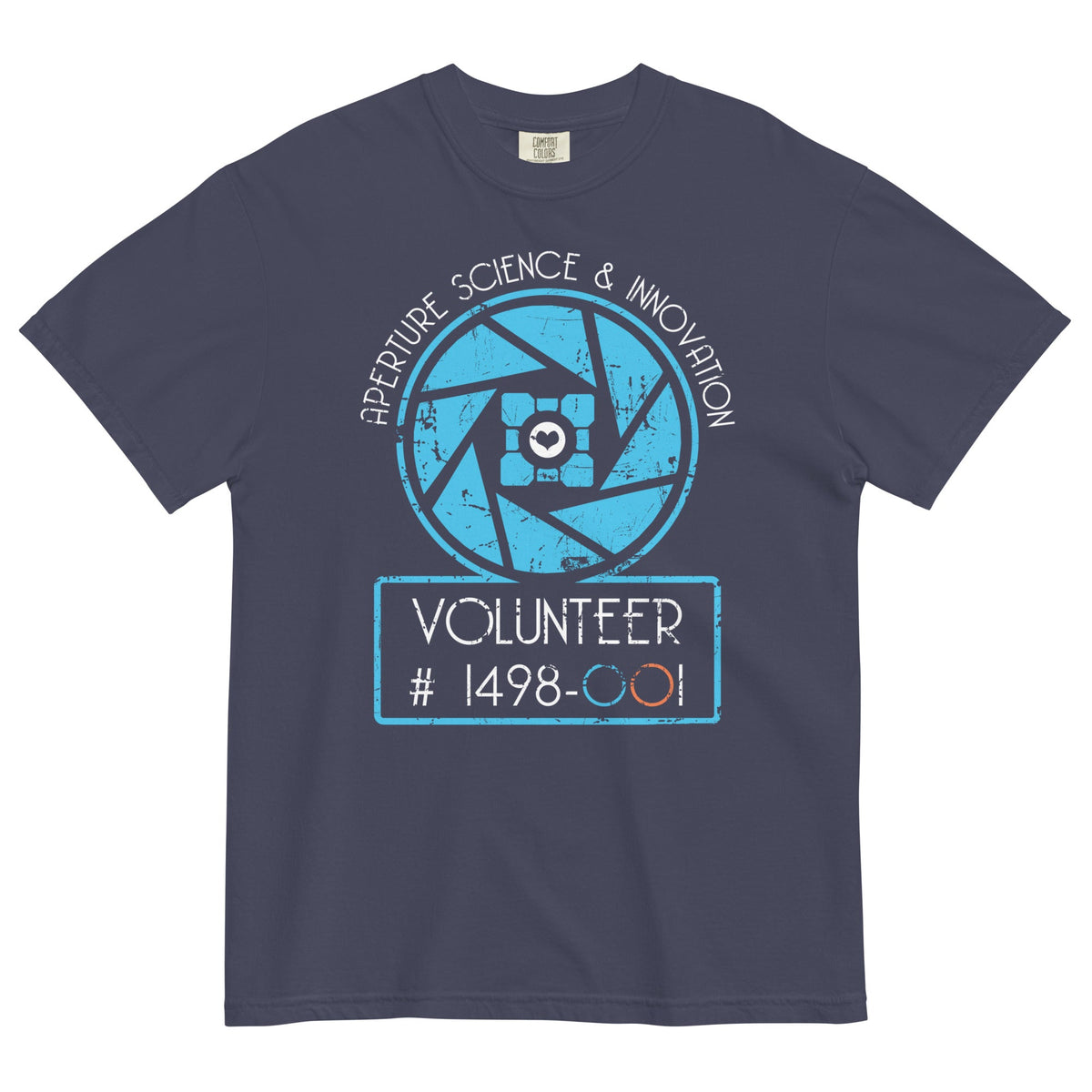 Aperture Science Volunteer Men's Relaxed Fit Tee product image 2