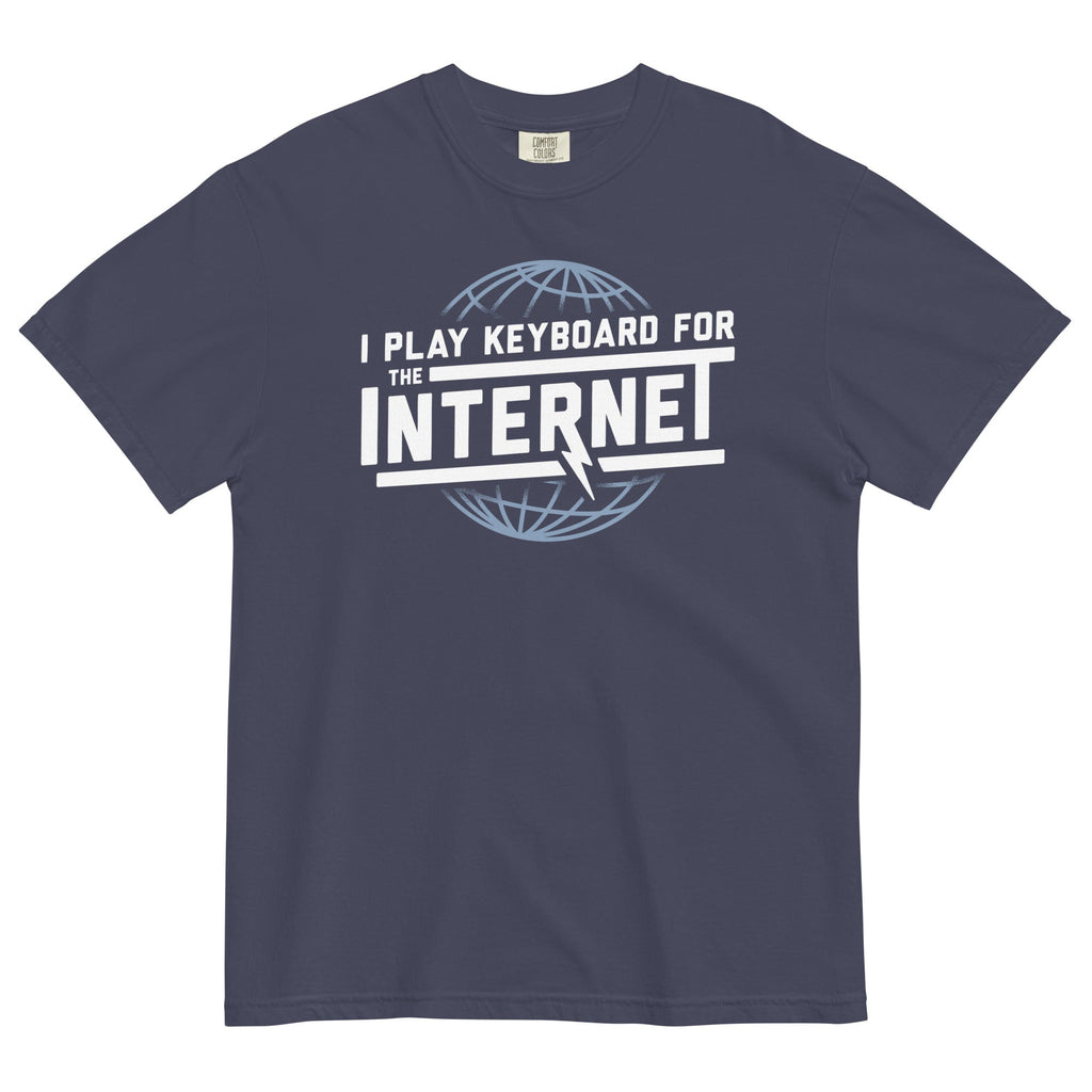 I Play Keyboard For The Internet Men's Relaxed Fit Tee product image 1