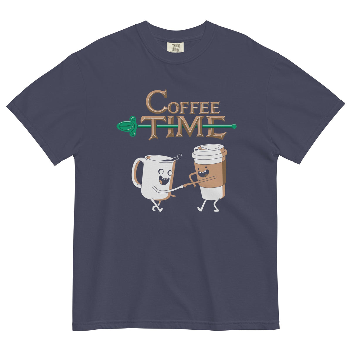 Coffee Time Men's Relaxed Fit Tee product image 2