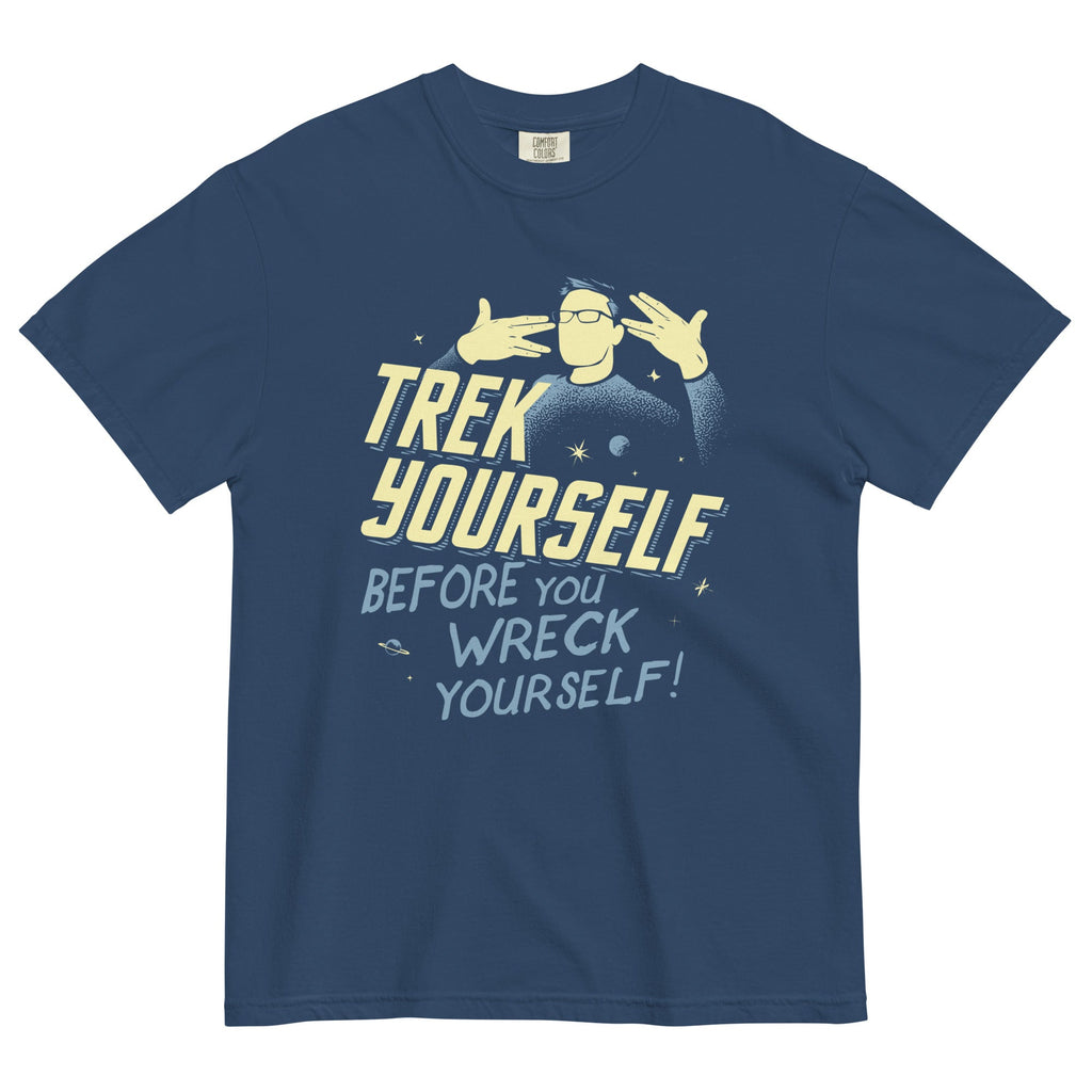 Trek Yourself Before You Wreck Men's Relaxed Fit Tee product image 1