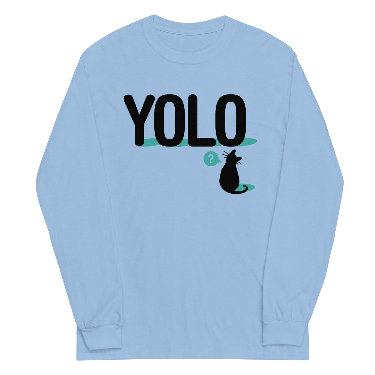 YOLO Cat Unisex Long Sleeve Tee product image 1