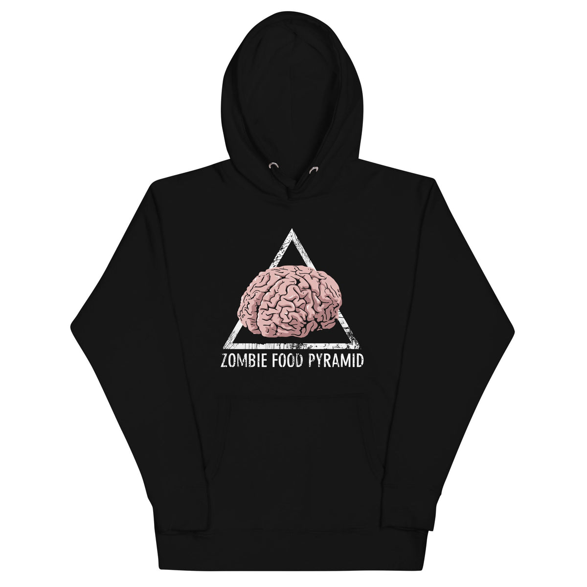 Zombie Food Pyramid Unisex Hoodie product image 2