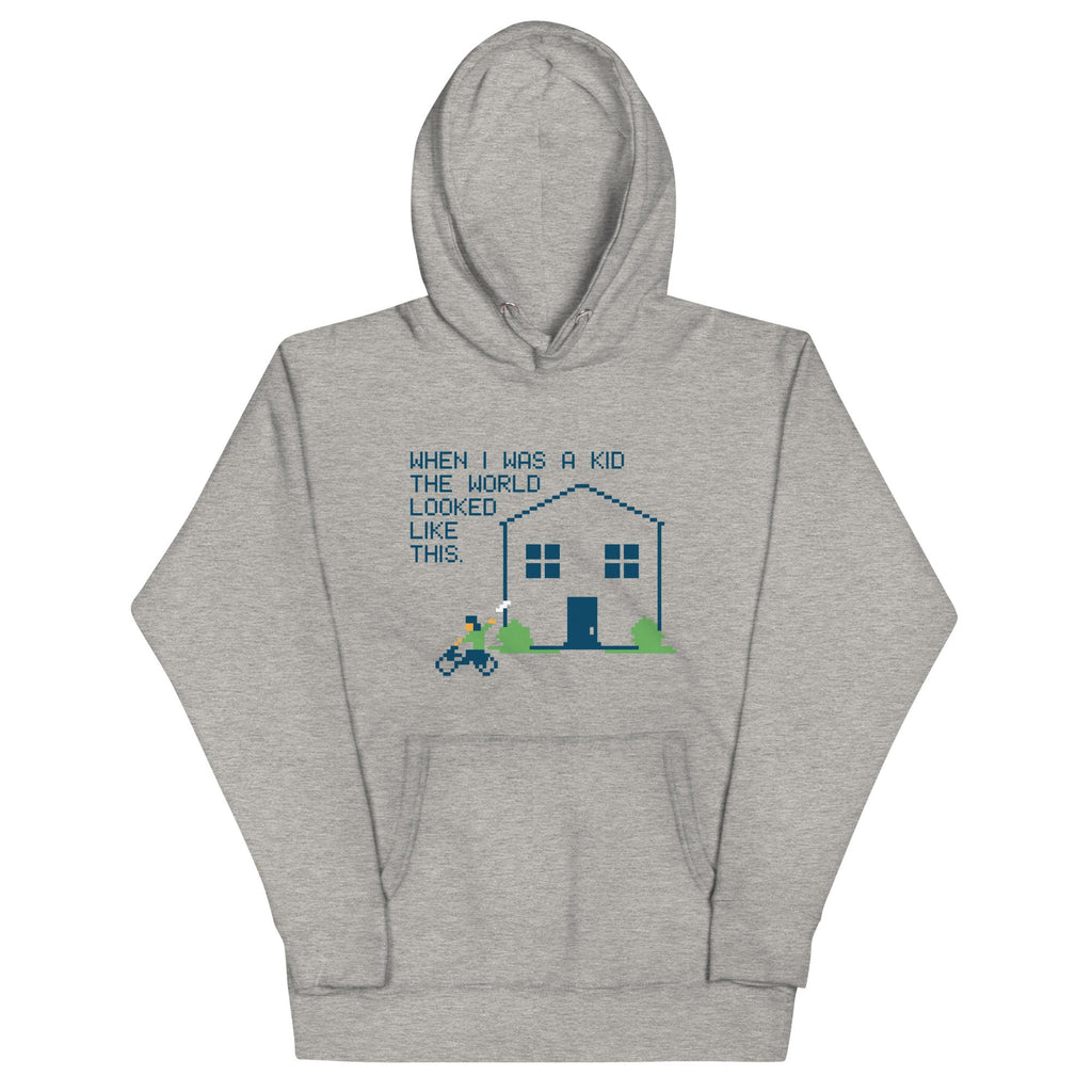 When I Was A Kid The World Unisex Hoodie product image 3