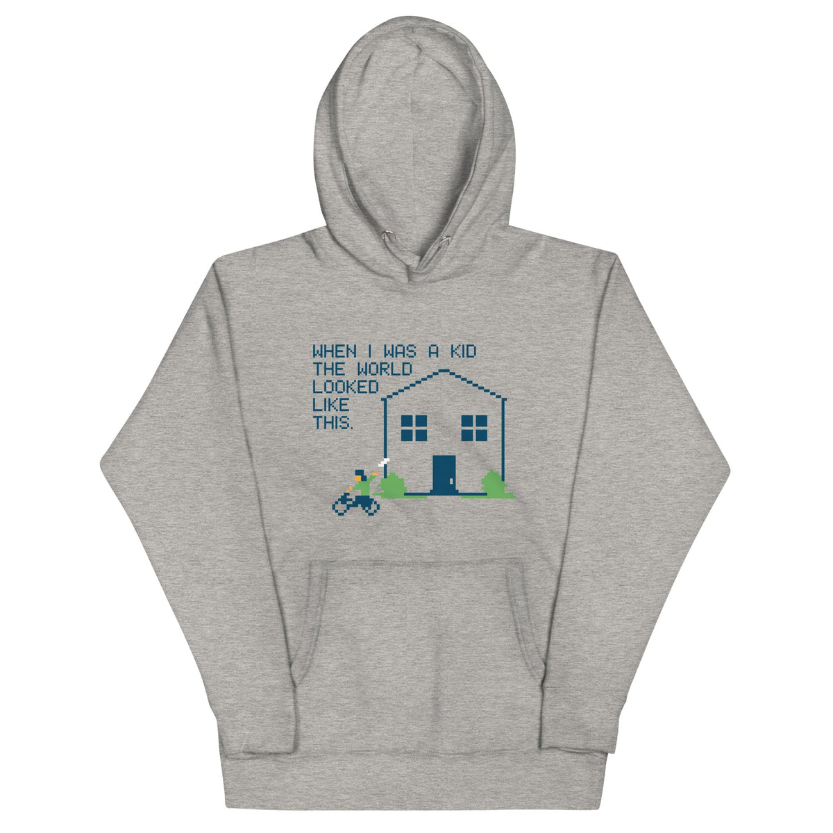 When I Was A Kid The World Unisex Hoodie product image 3