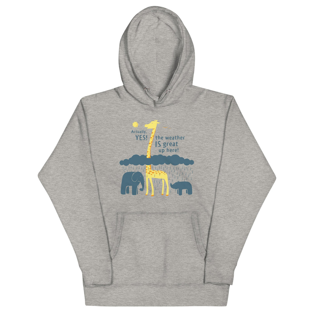 The Weather Is Great Up Here! Unisex Hoodie product image 3