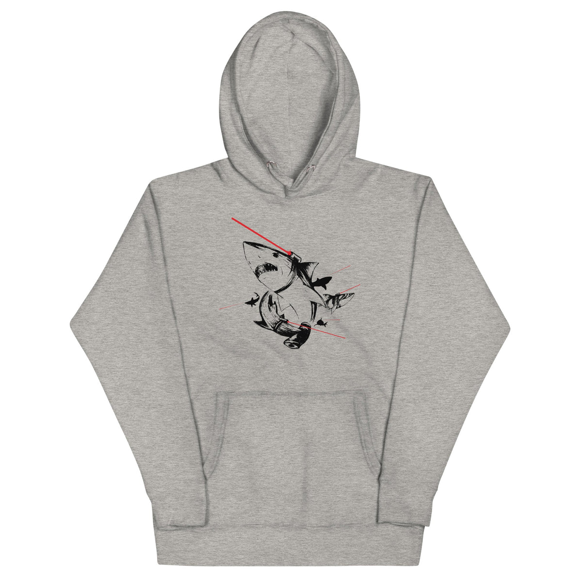 Sharks With Lasers Unisex Hoodie product image 2