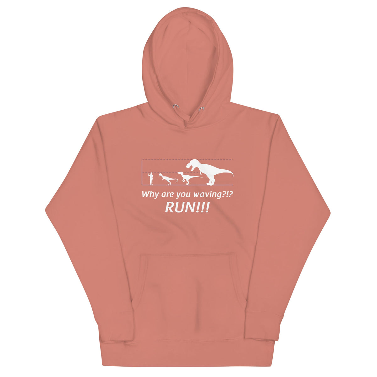 Why Are You Waving? Run! Unisex Hoodie product image 2
