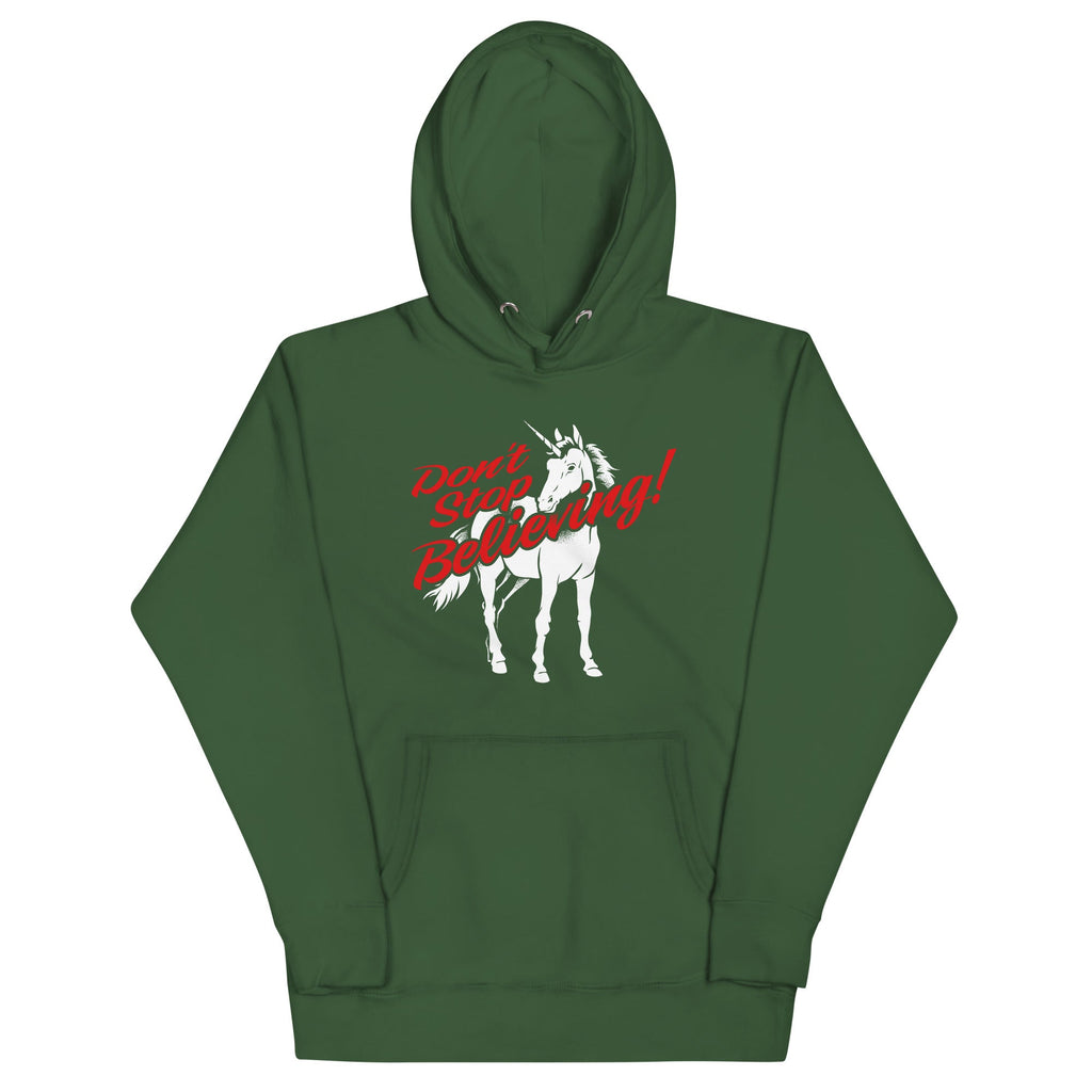 Don't Stop Believing Unicorn Unisex Hoodie product image 4