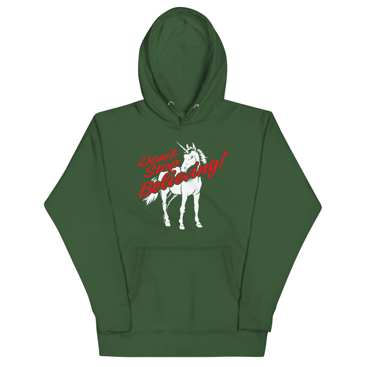 Don't Stop Believing Unicorn Unisex Hoodie product image 4