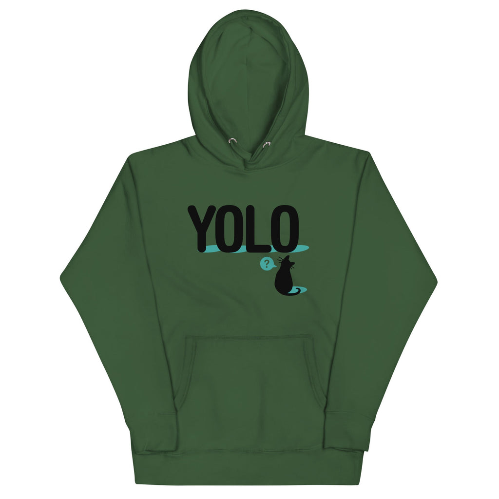 YOLO Cat Unisex Hoodie product image 2