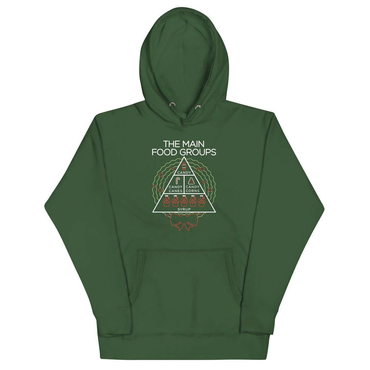 The Main Food Groups Unisex Hoodie product image 3