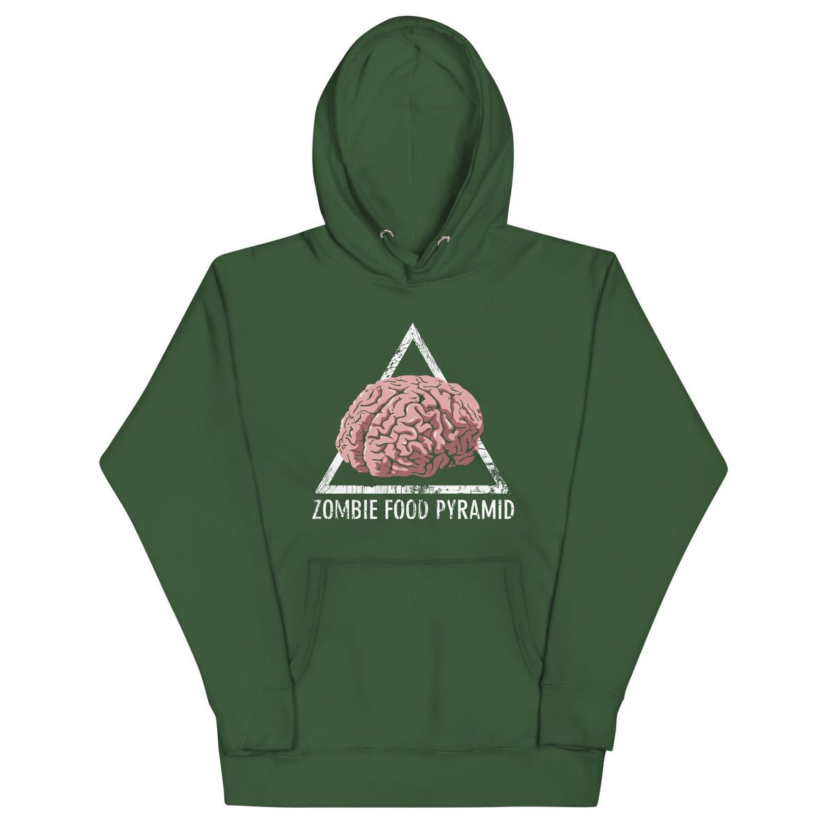 Zombie Food Pyramid Unisex Hoodie product image 6