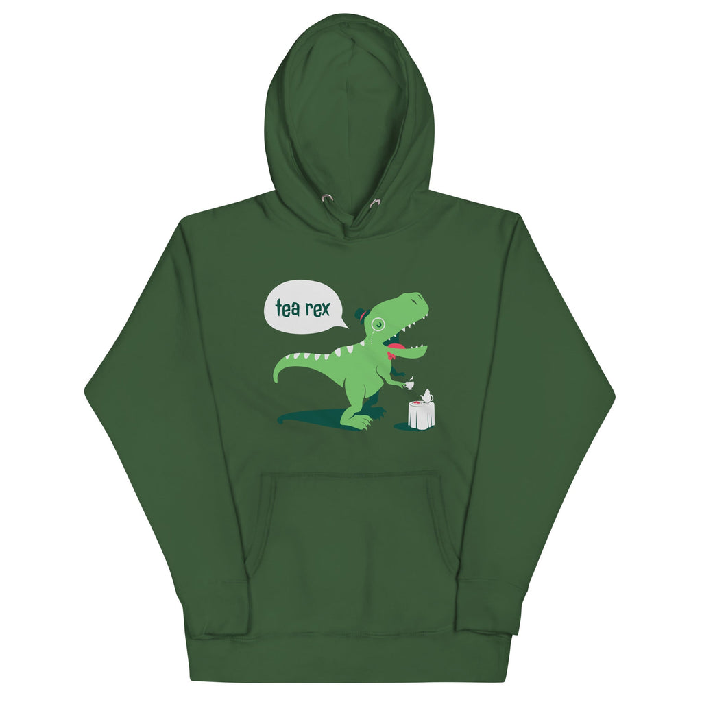 Tea Rex Unisex Hoodie product image 1
