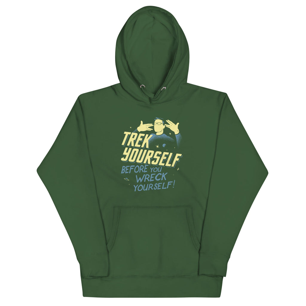 Trek Yourself Before You Wreck Unisex Hoodie product image 6