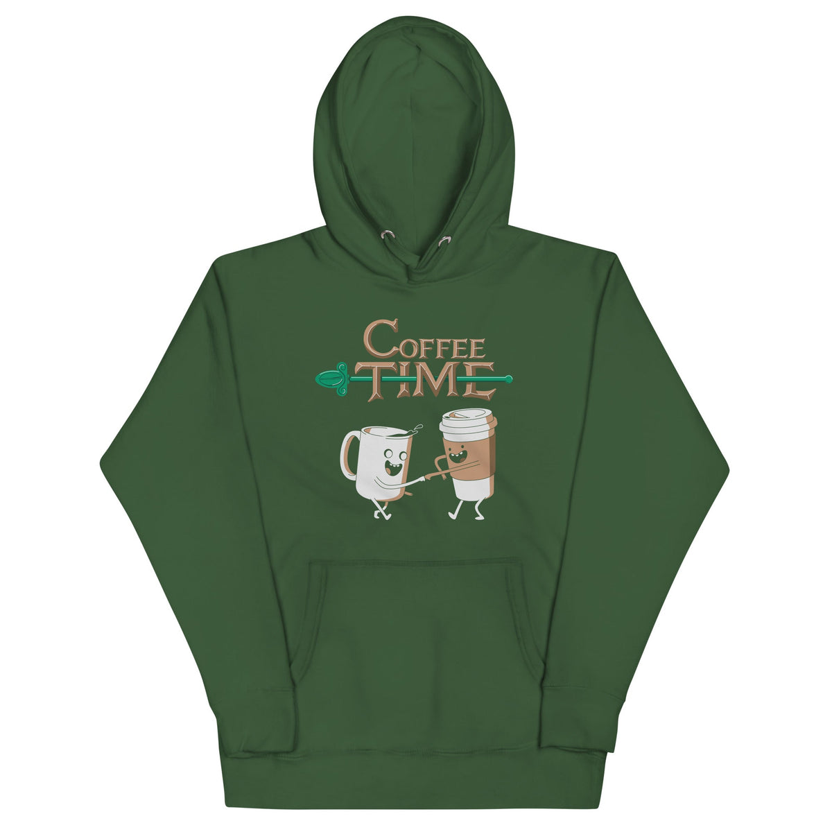Coffee Time Unisex Hoodie product image 6