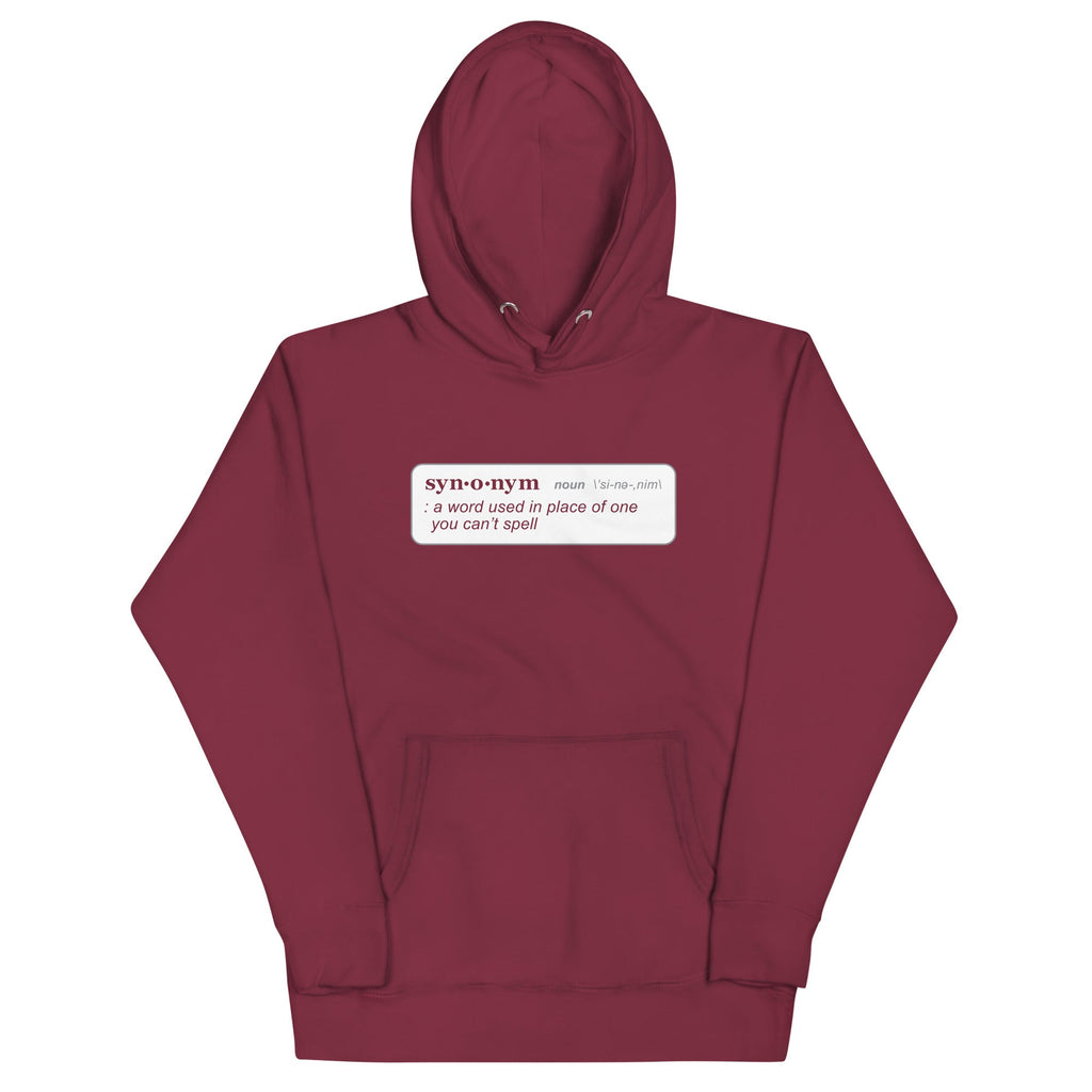 Synonym Definition Unisex Hoodie product image 3