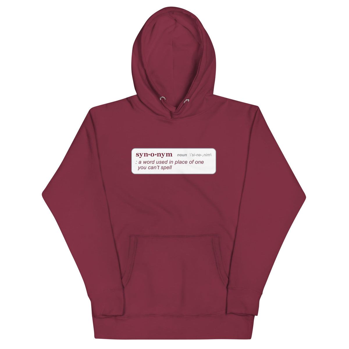Synonym Definition Unisex Hoodie product image 3