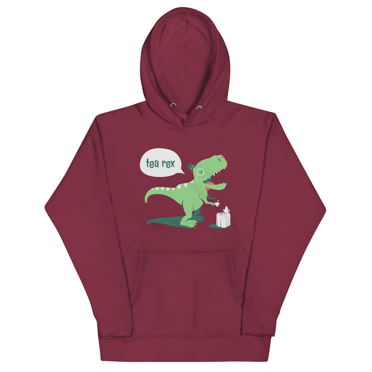 Tea Rex Unisex Hoodie product image 3