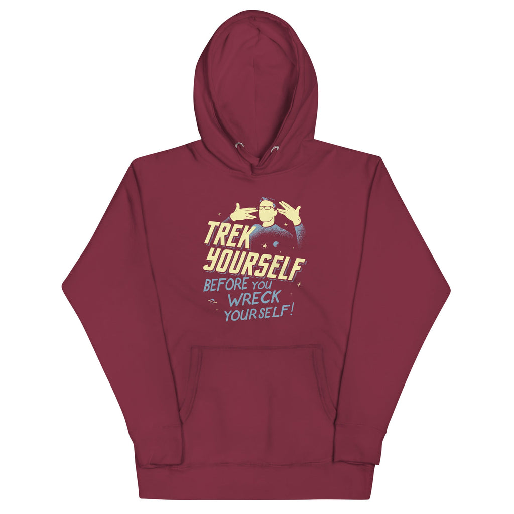 Trek Yourself Before You Wreck Unisex Hoodie product image 3