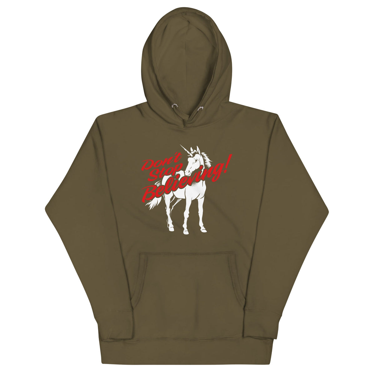Don't Stop Believing Unicorn Unisex Hoodie product image 5