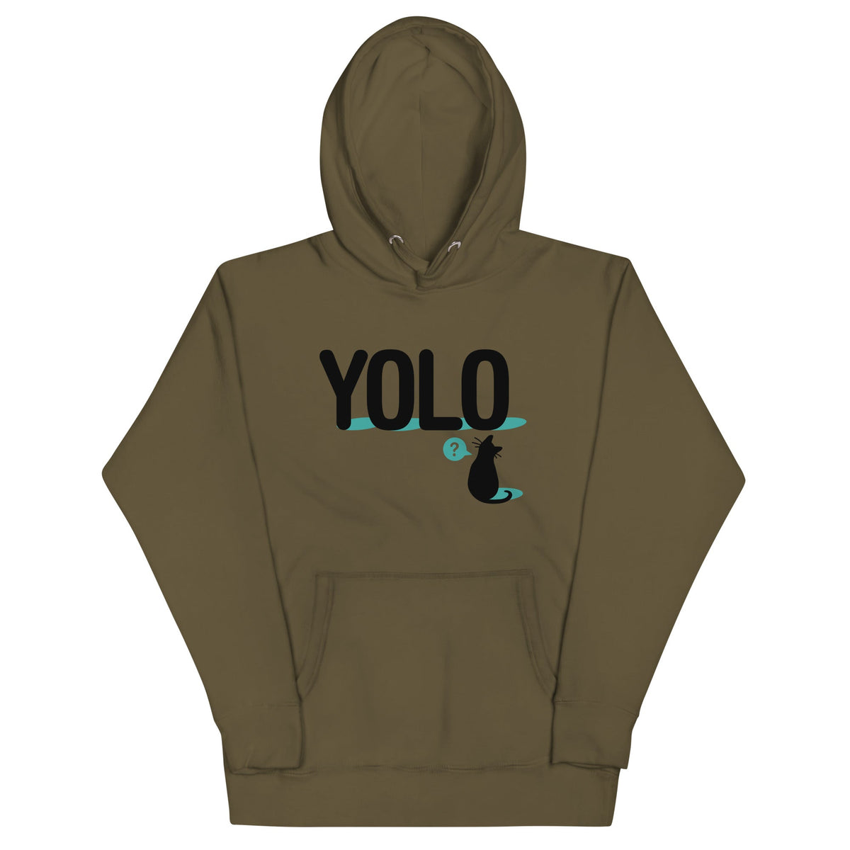 YOLO Cat Unisex Hoodie product image 3