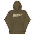 Alliteration Is Alarmingly Addictive Unisex Hoodie product image 1