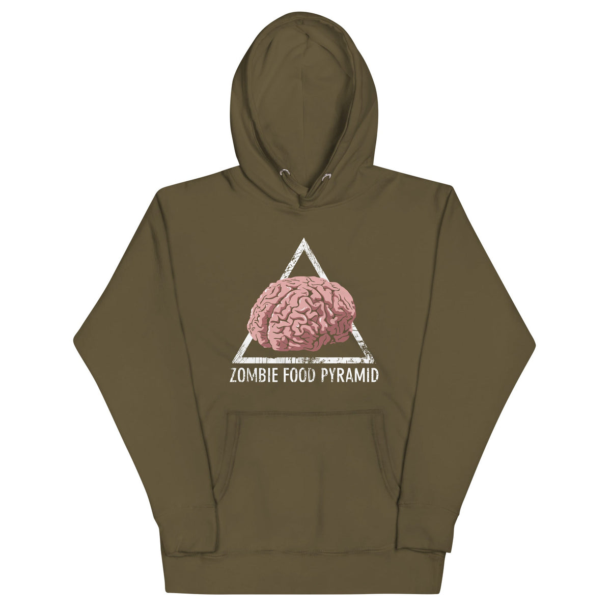 Zombie Food Pyramid Unisex Hoodie product image 7