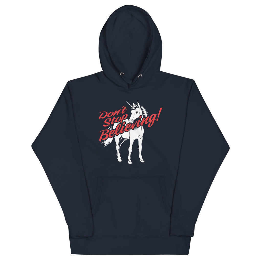 Don't Stop Believing Unicorn Unisex Hoodie product image 1