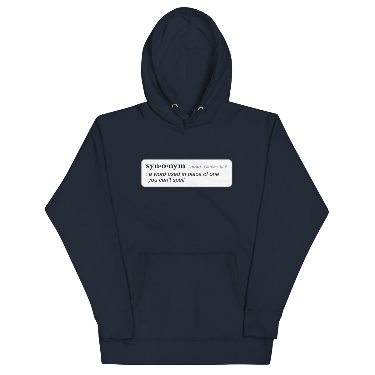 Synonym Definition Unisex Hoodie product image 1