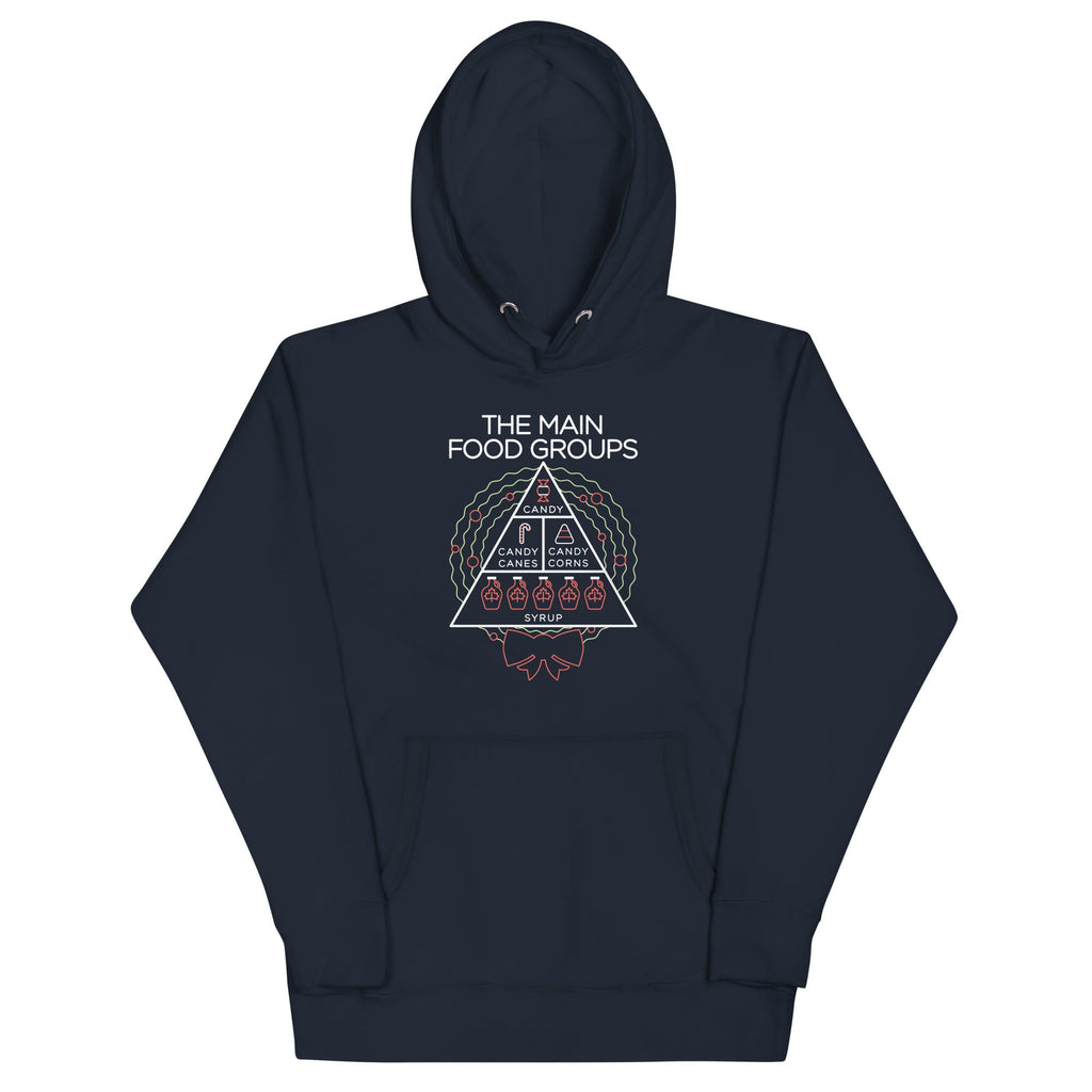 The Main Food Groups Unisex Hoodie product image 4