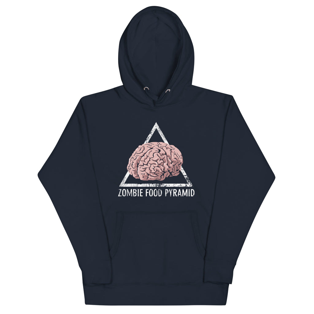 Zombie Food Pyramid Unisex Hoodie product image 1
