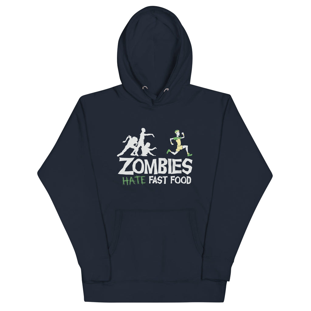 Zombies Hate Fast Food Unisex Hoodie product image 1