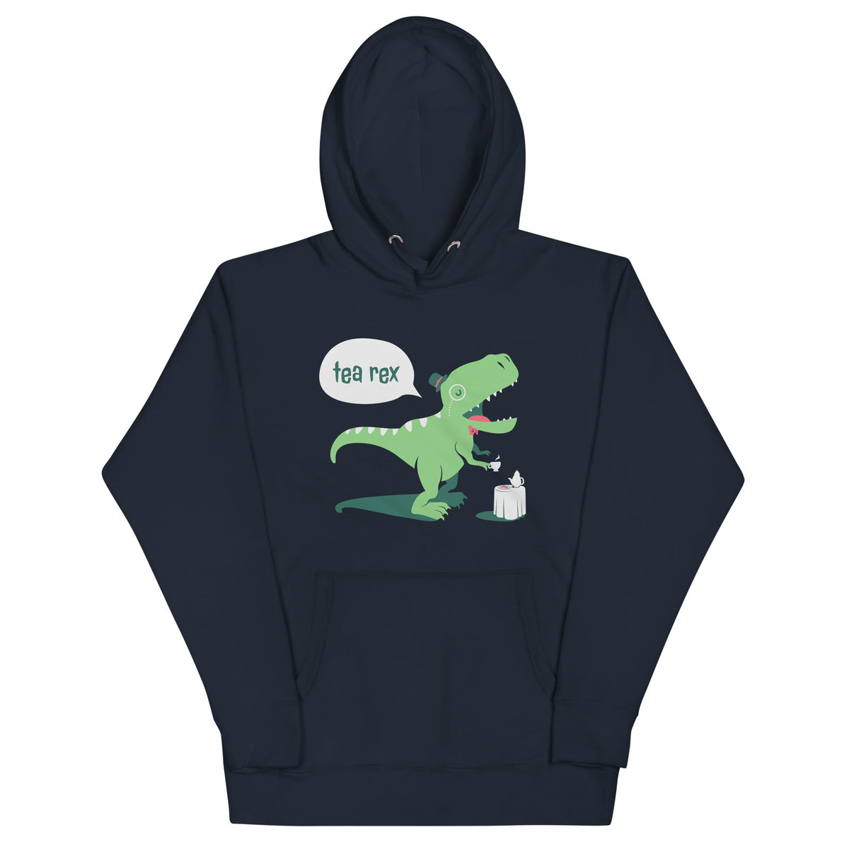 Tea Rex Unisex Hoodie product image 2