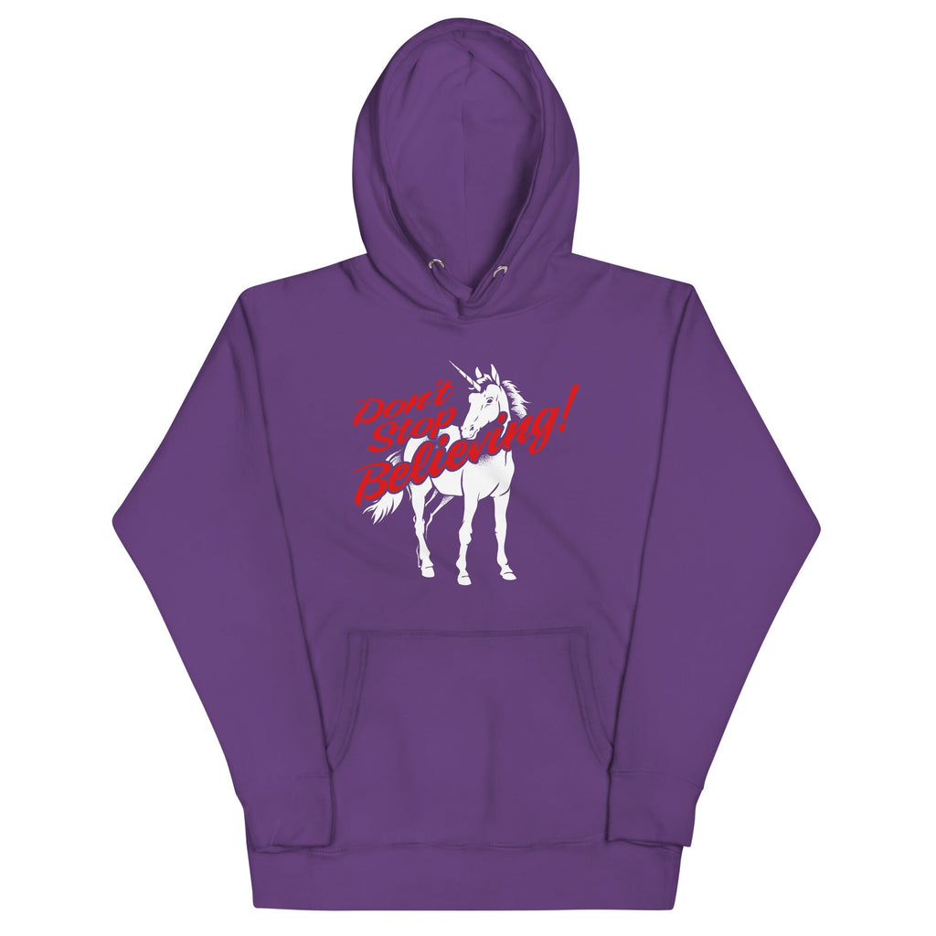 Don't Stop Believing Unicorn Unisex Hoodie product image 3